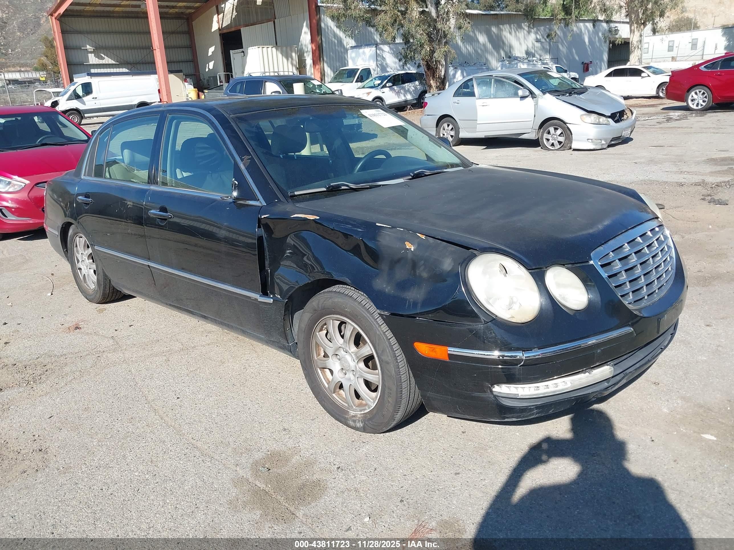 2008 Kia Amanti   Black vin: KNALD125985155335