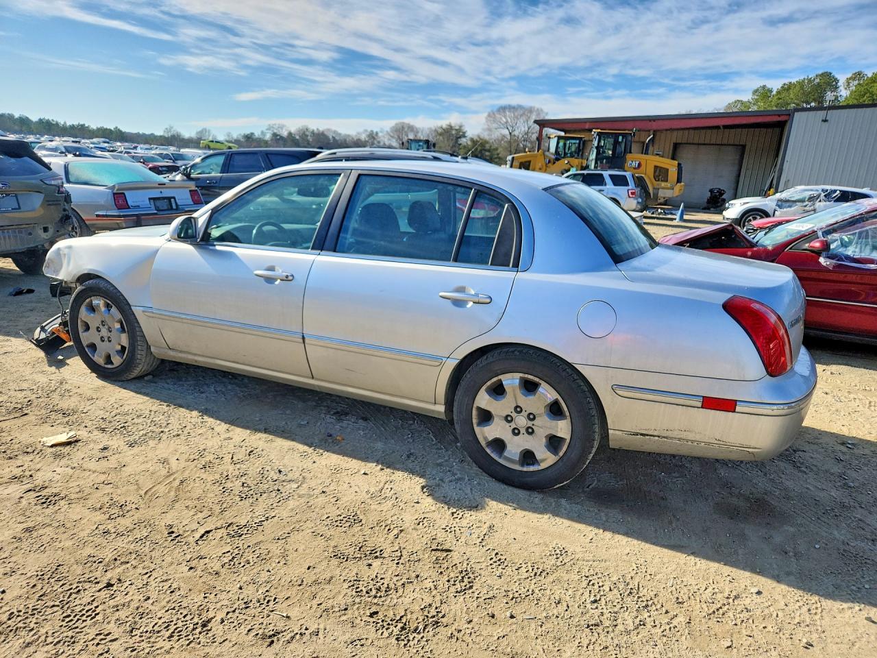 2008 Kia Amanti Серебряный vin: KNALD125X85154954