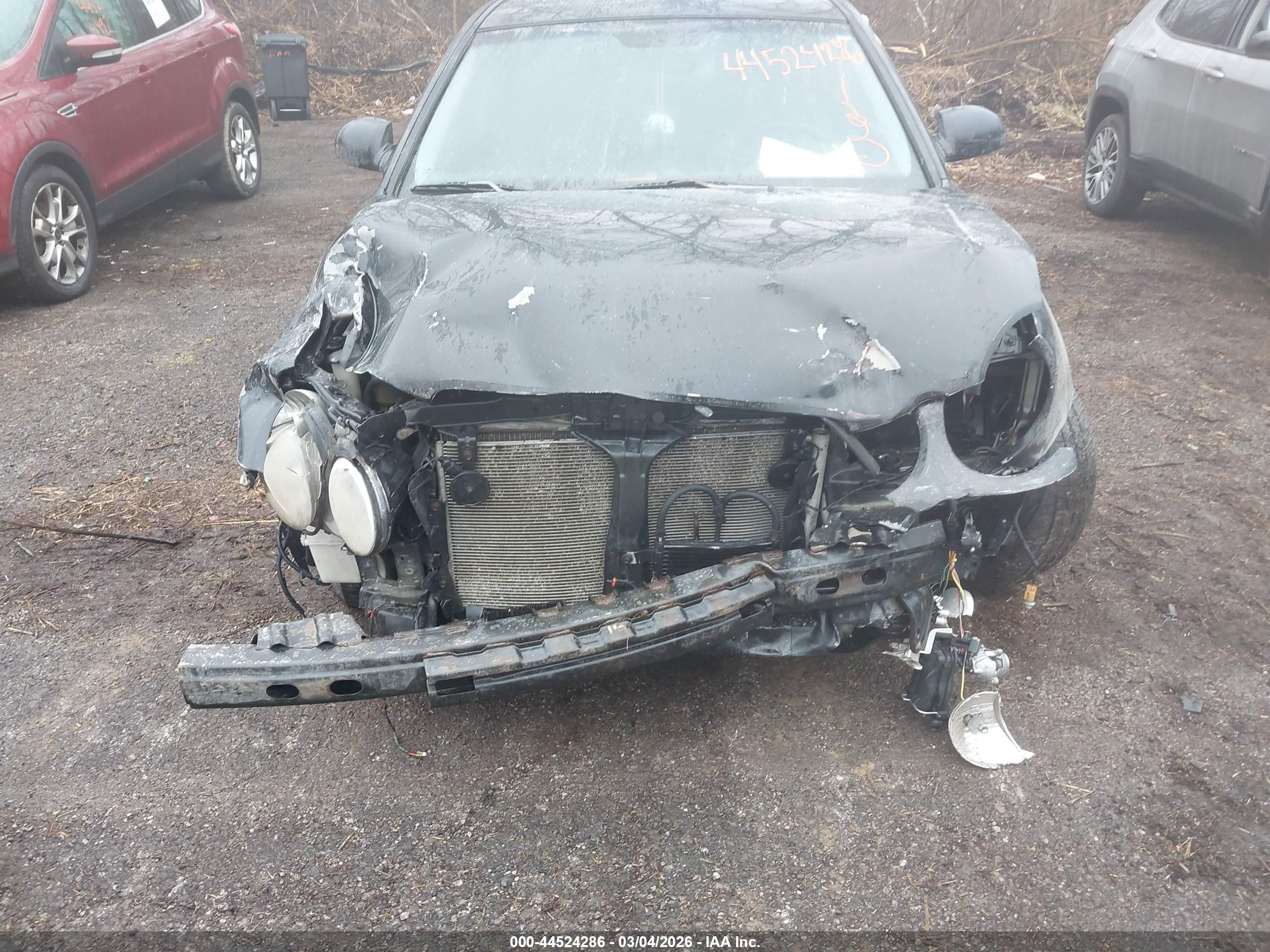 2008 Kia Amanti   Черный vin: KNALD125X85160981