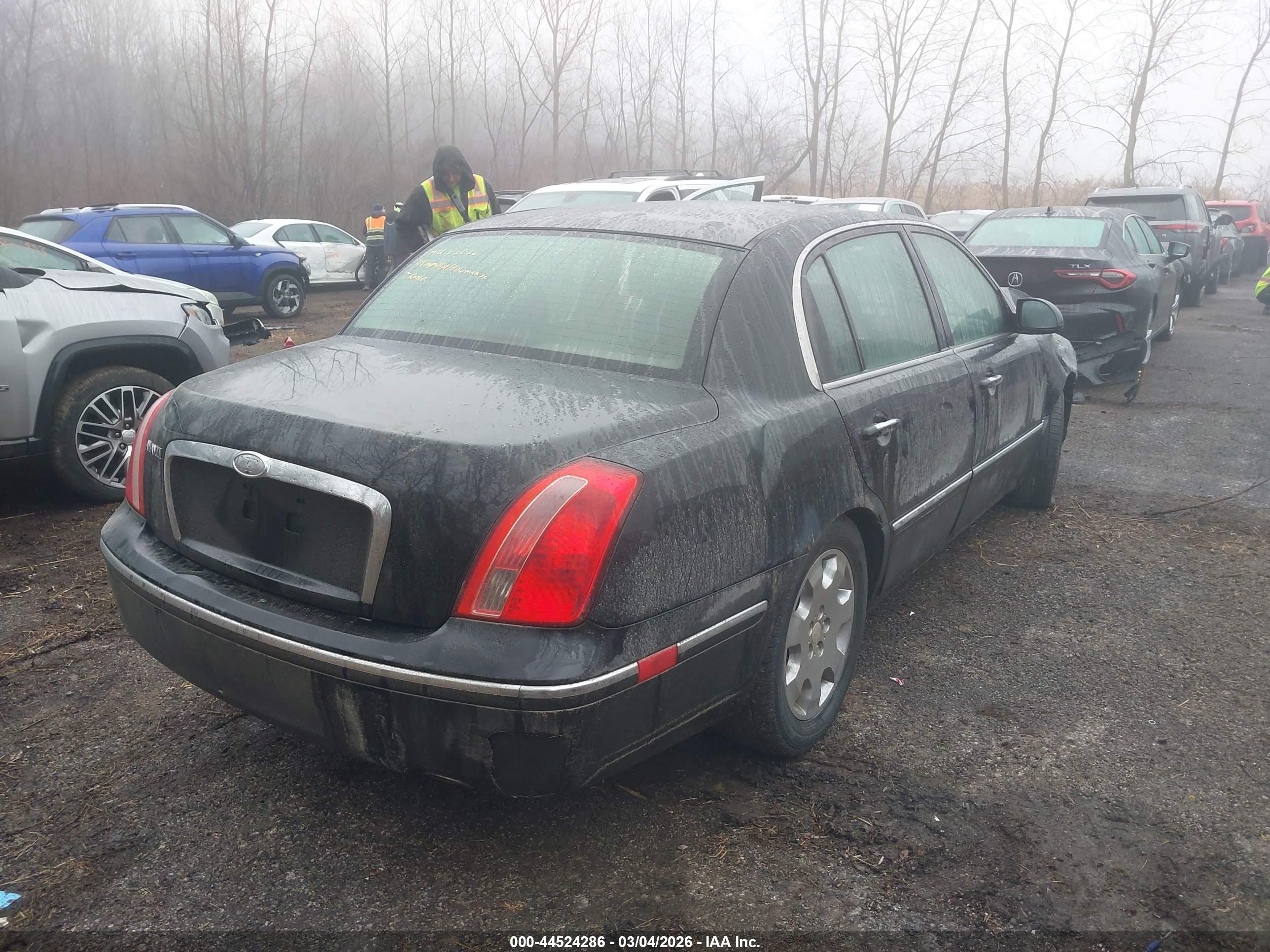 2008 Kia Amanti   Черный vin: KNALD125X85160981