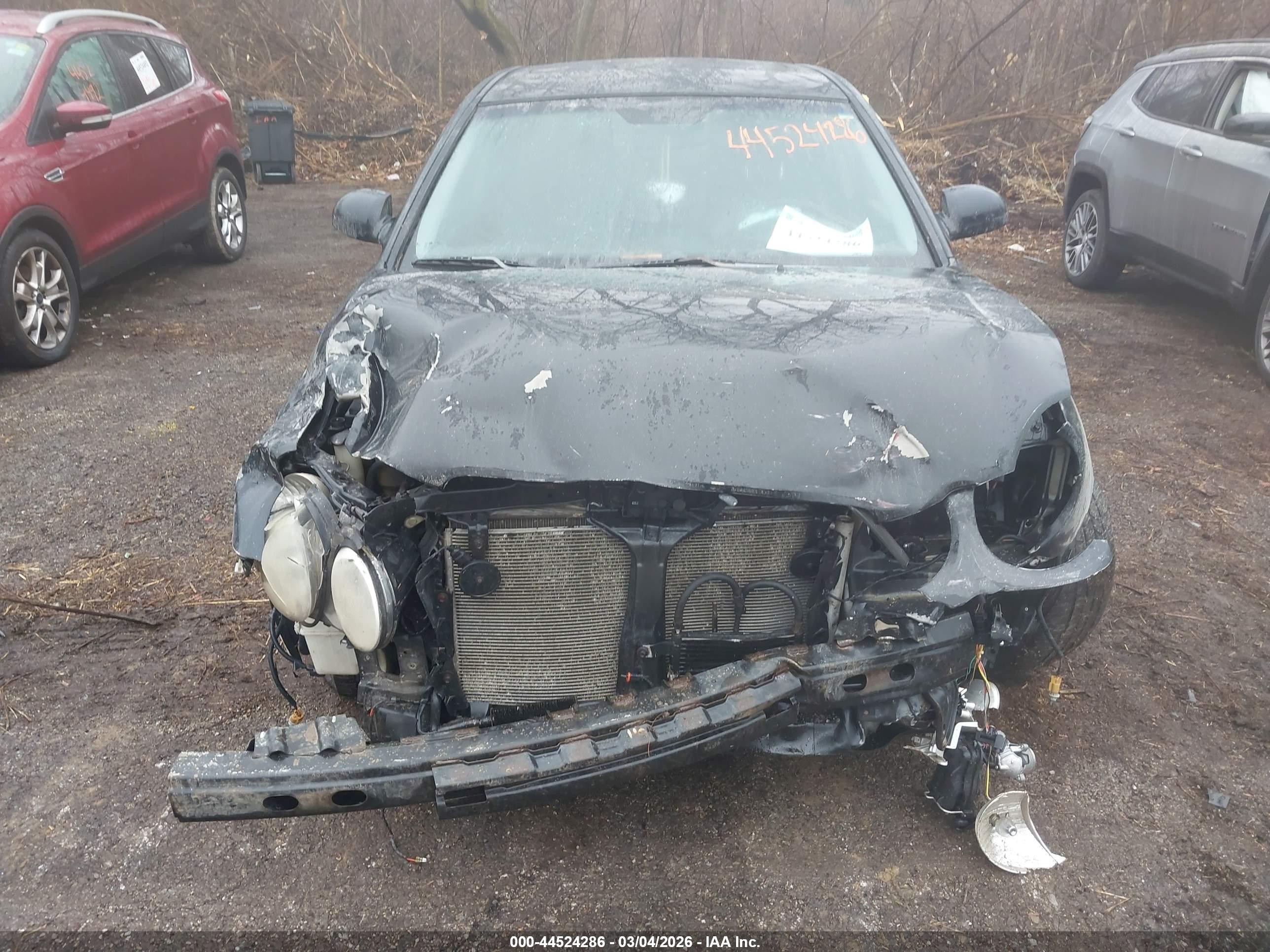 2008 Kia Amanti   Черный vin: KNALD125X85160981