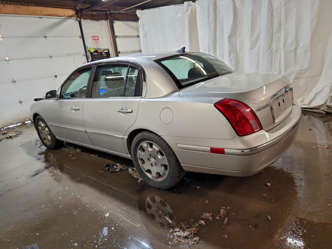 2009 Kia Amanti Silver vin: KNALD225295173828