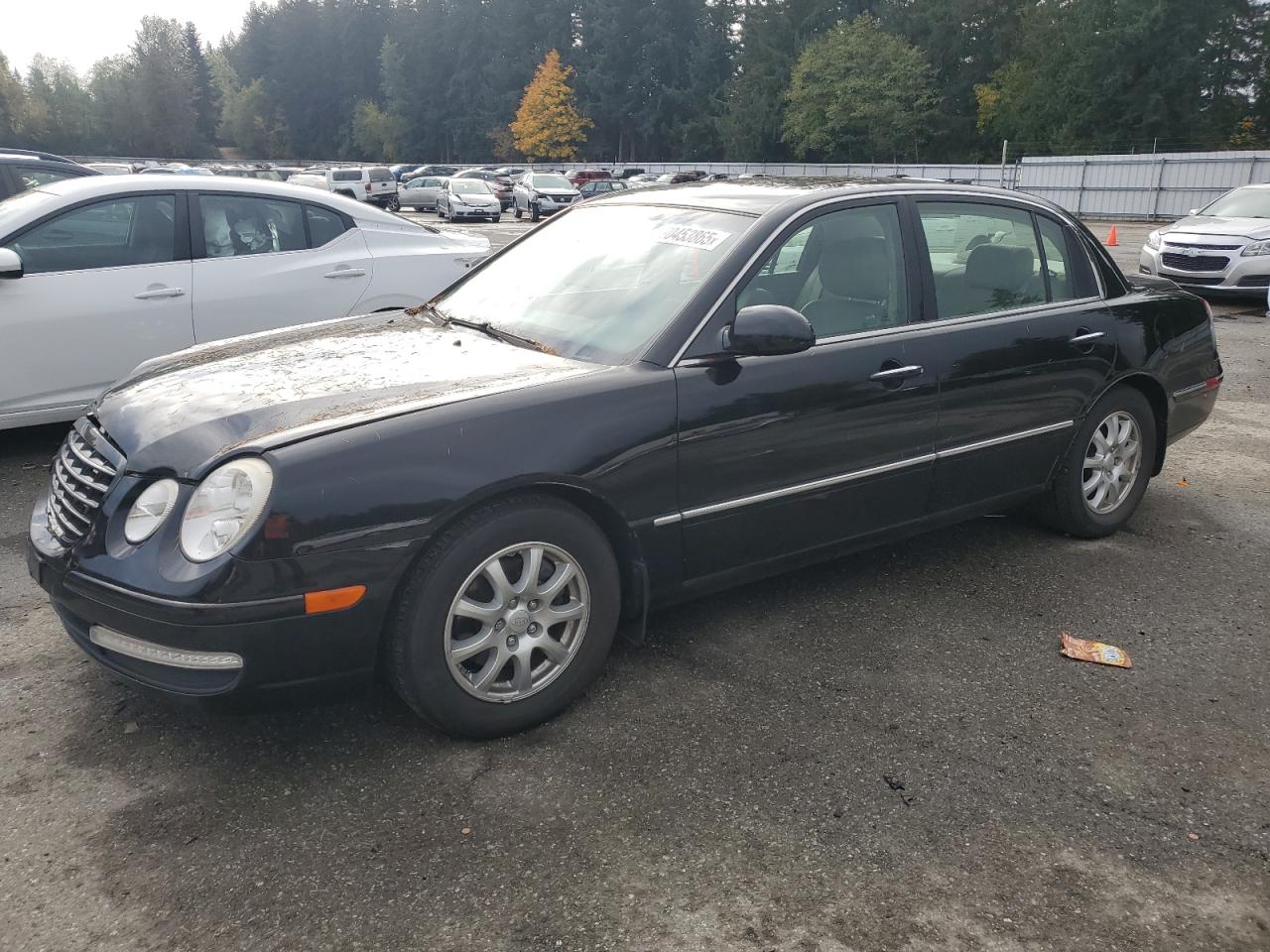 2009 Kia Amanti Black vin: KNALD225995171347