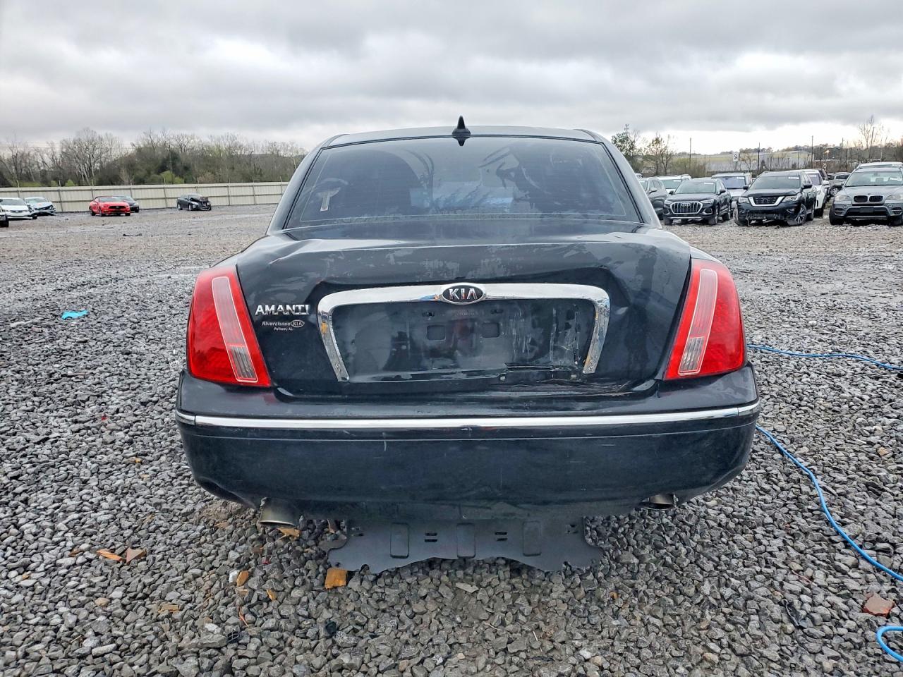 2009 Kia Amanti Base Black vin: KNALD225995171350