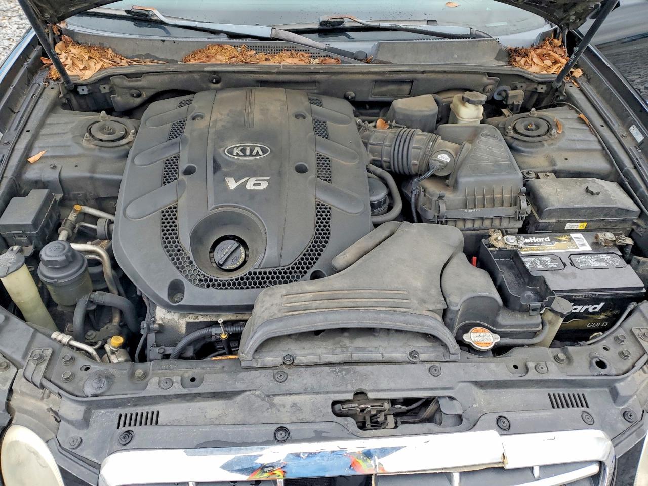 2009 Kia Amanti Base Black vin: KNALD225995171350