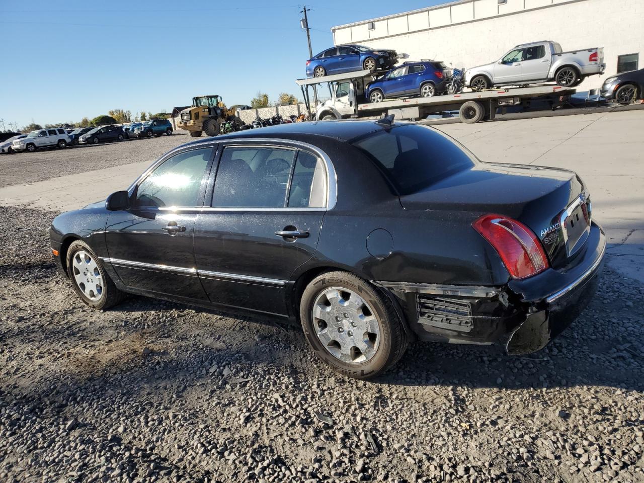 2009 Kia Amanti Black vin: KNALD225X95171762
