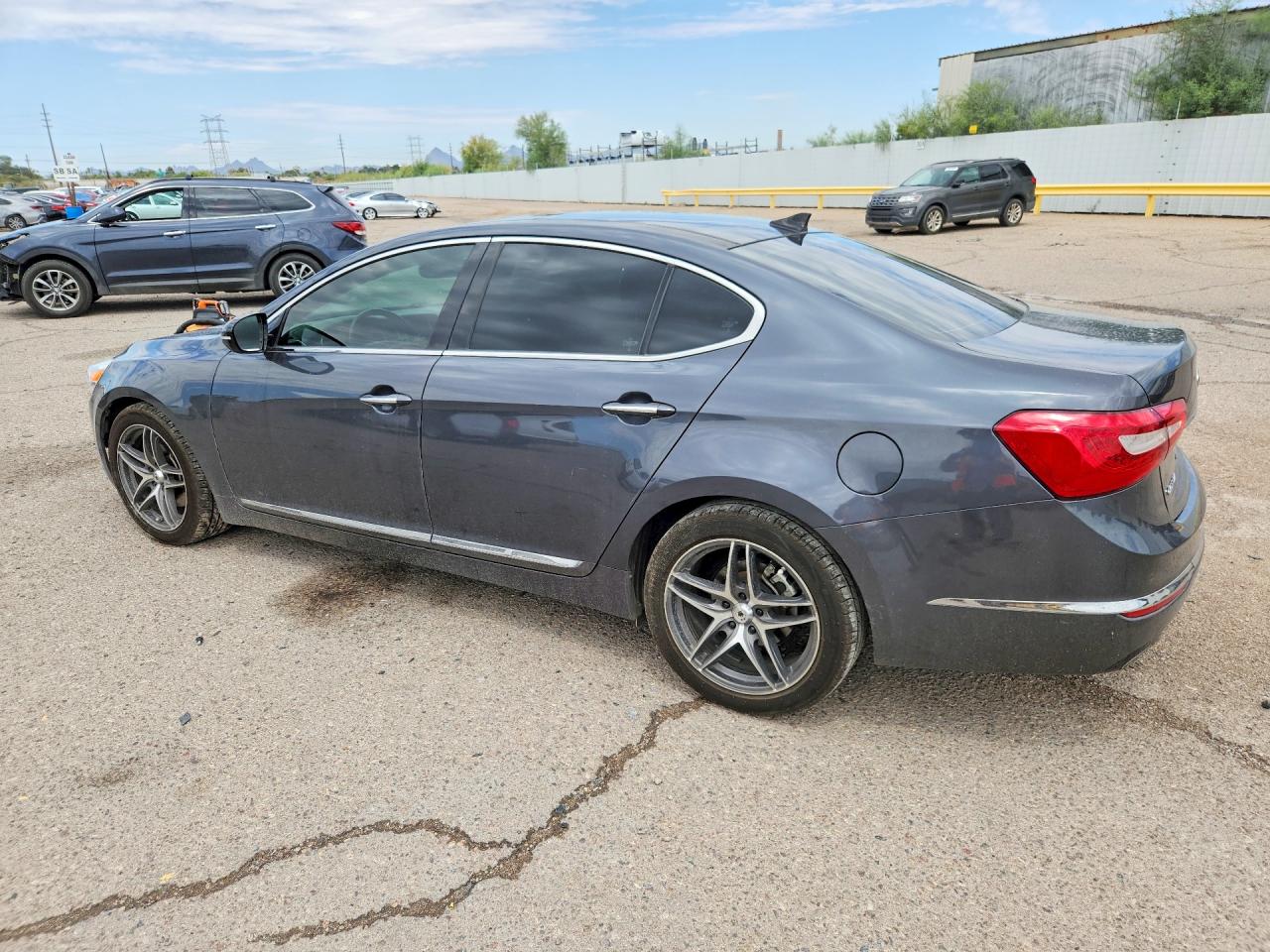2014 Kia Cadenza Ex Угольный vin: KNALN4D70E5120773