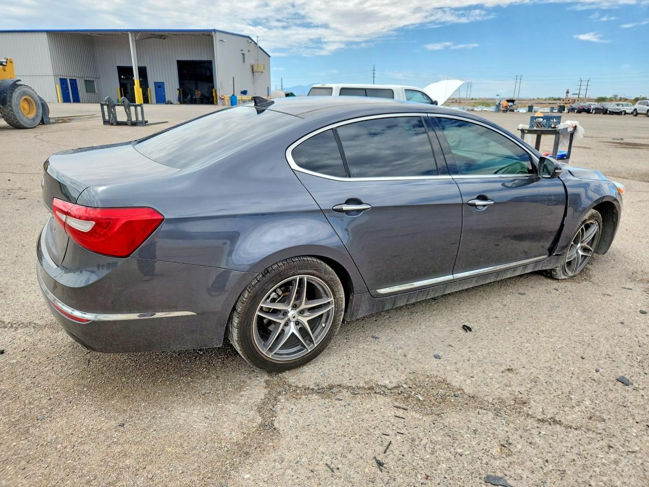 2014 Kia Cadenza Ex Угольный vin: KNALN4D70E5120773