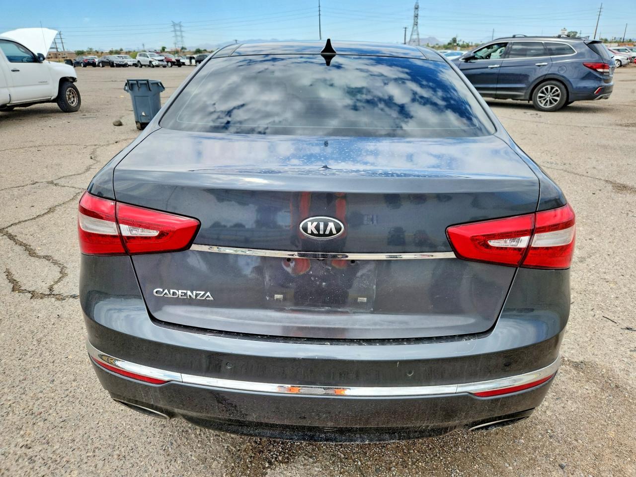 2014 Kia Cadenza Ex Угольный vin: KNALN4D70E5120773