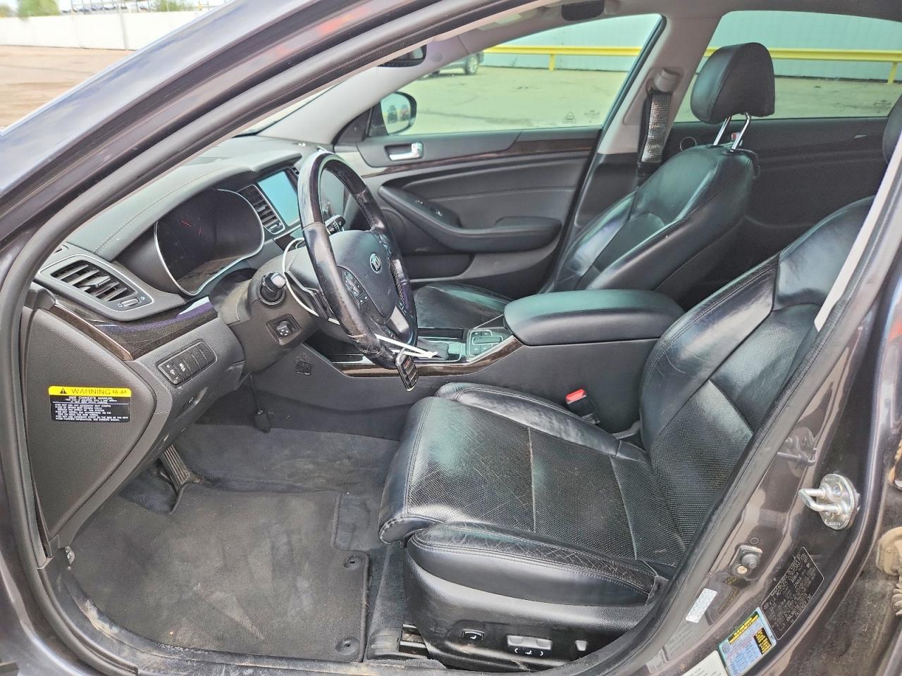 2014 Kia Cadenza Ex Угольный vin: KNALN4D70E5120773
