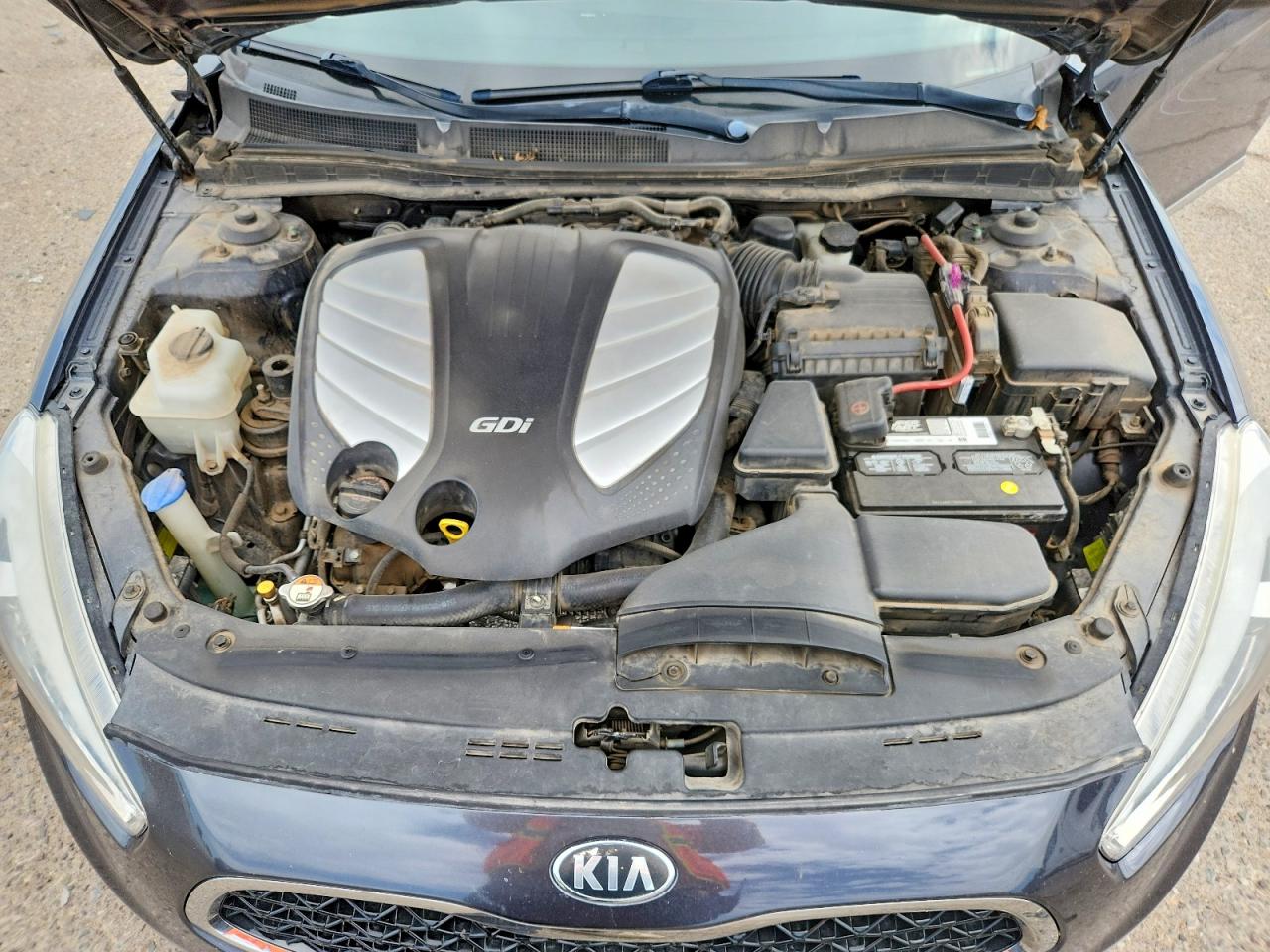 2014 Kia Cadenza Ex Угольный vin: KNALN4D70E5120773