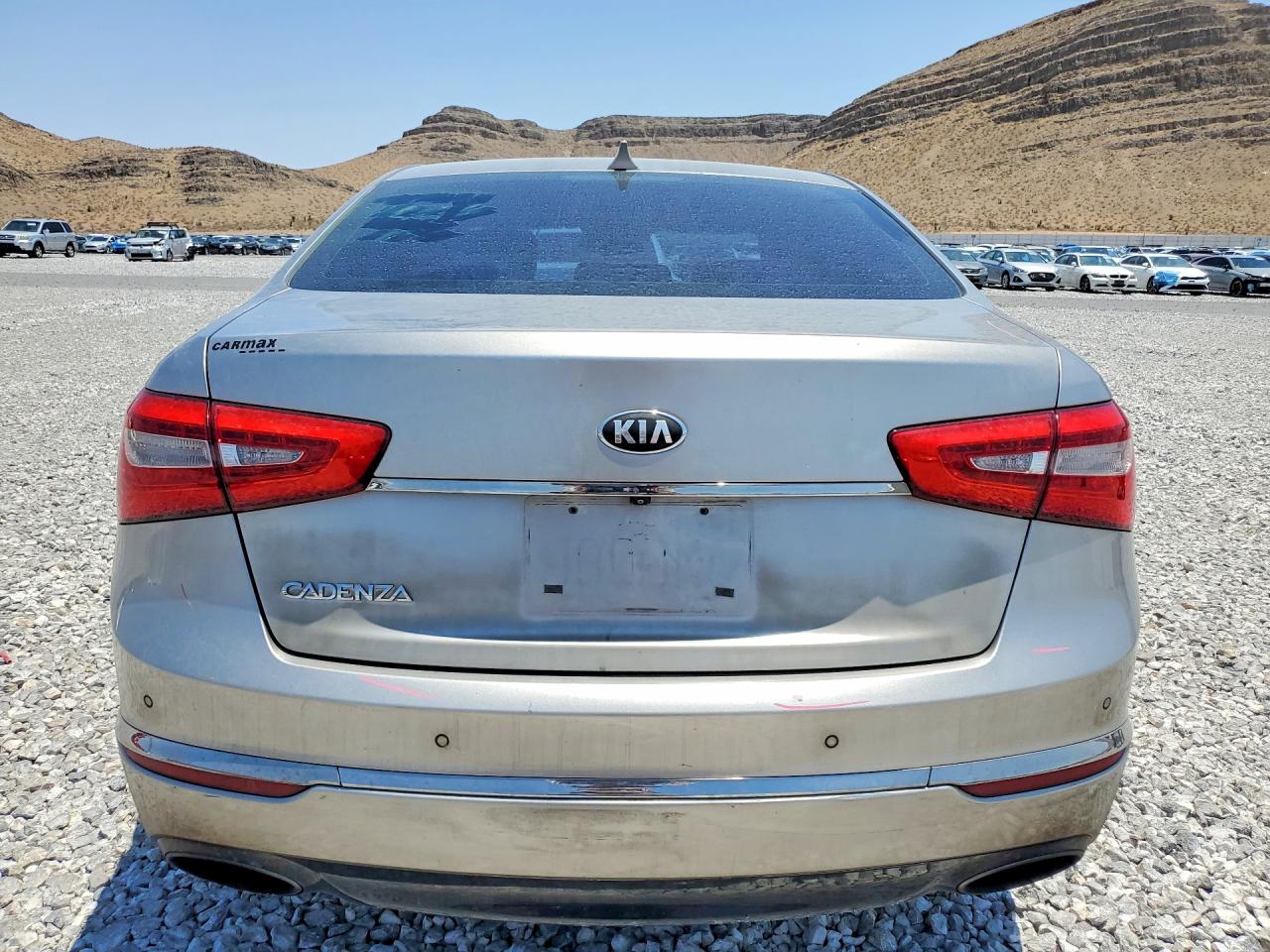 2014 Kia Cadenza Premium Серебряный vin: KNALN4D70E5130672