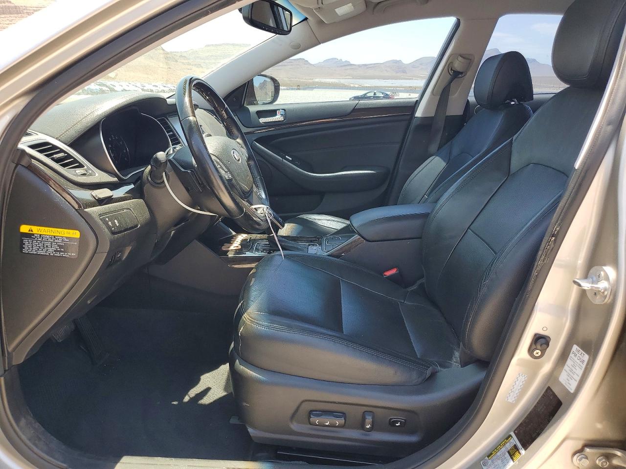 2014 Kia Cadenza Premium Серебряный vin: KNALN4D70E5130672