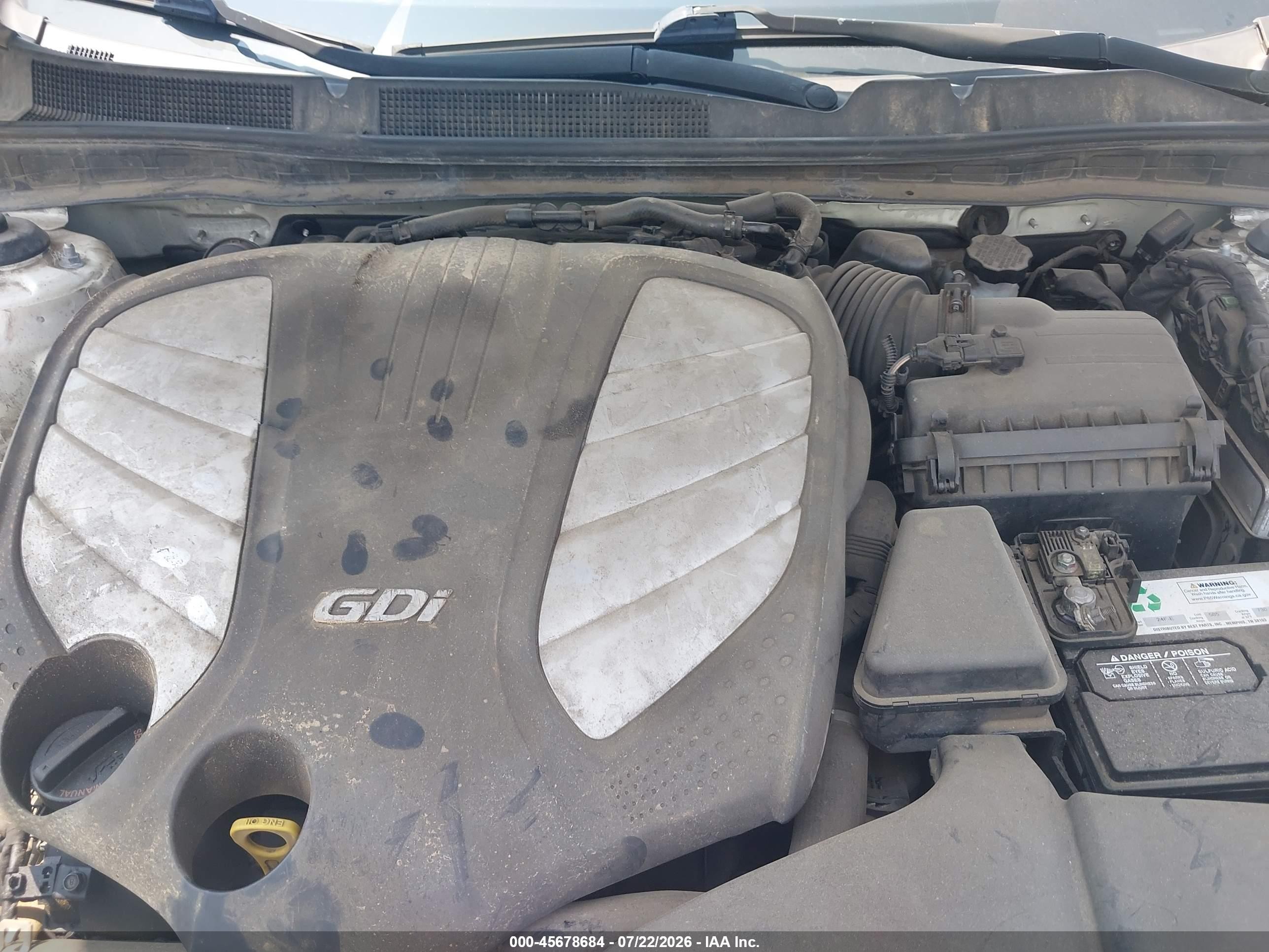 2014 Kia Cadenza Premium Белый vin: KNALN4D70E5143440