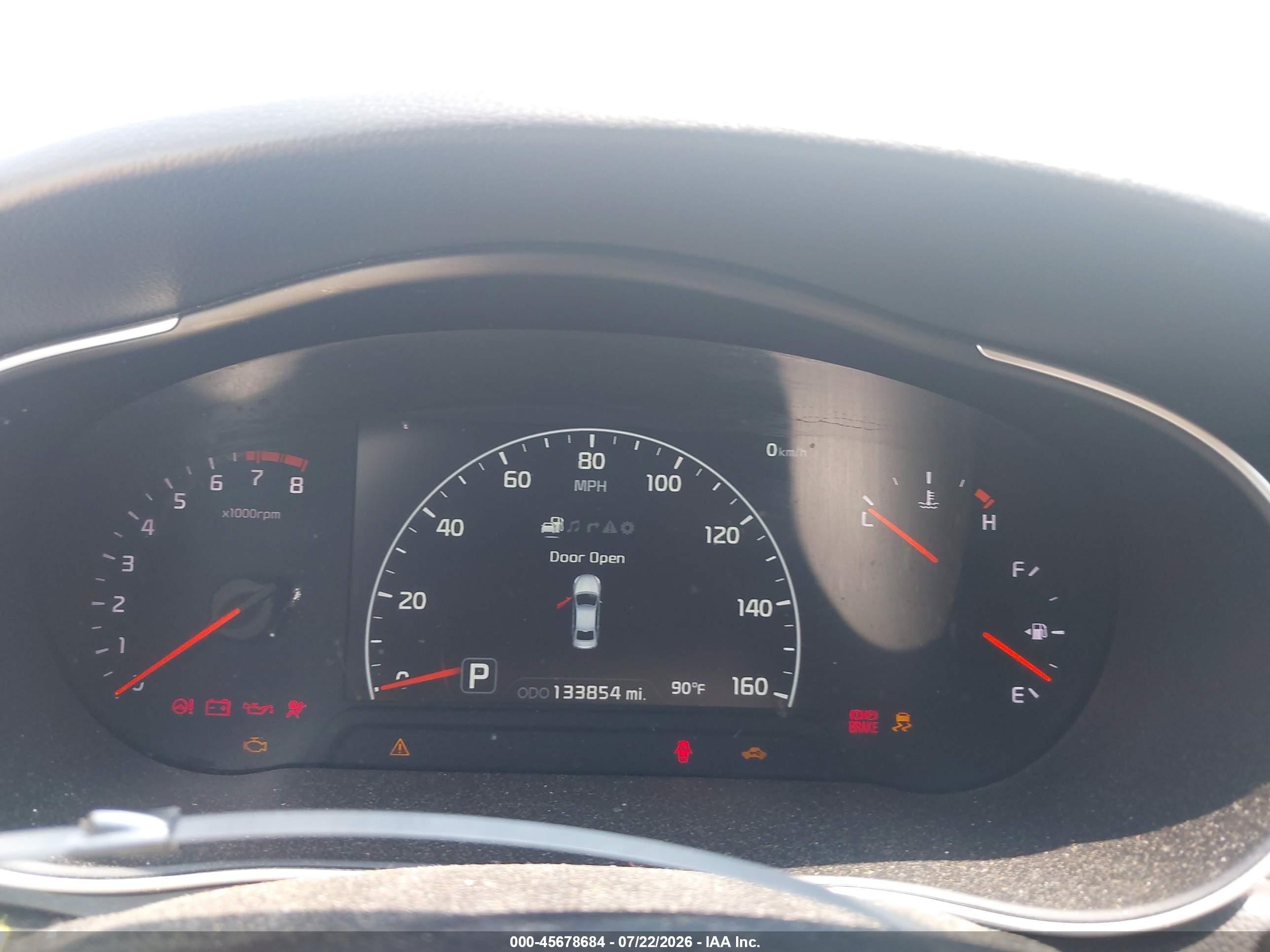 2014 Kia Cadenza Premium Белый vin: KNALN4D70E5143440