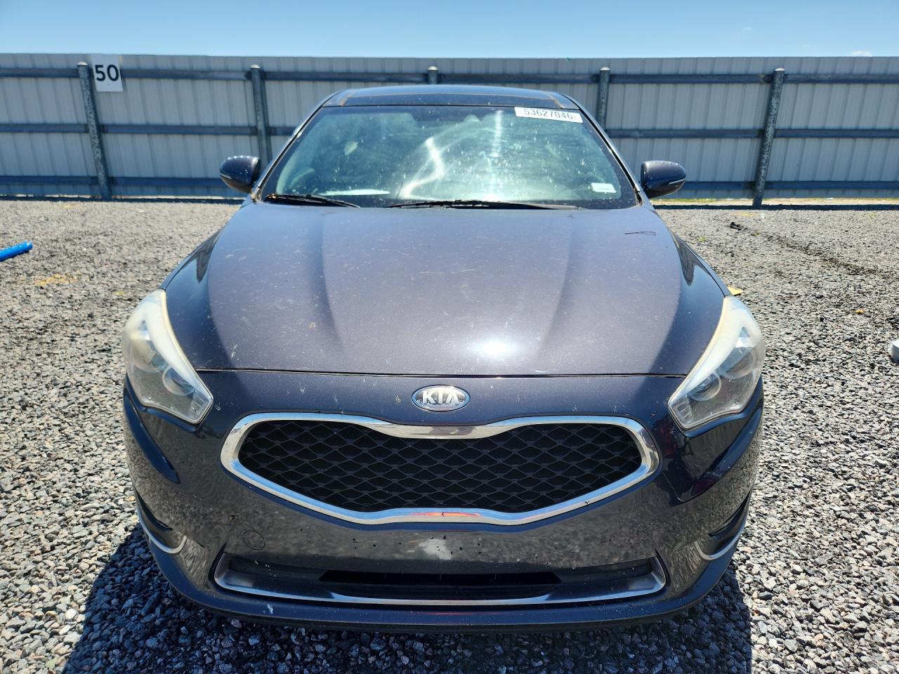 2014 Kia Cadenza Limited Black vin: KNALN4D70E5151747