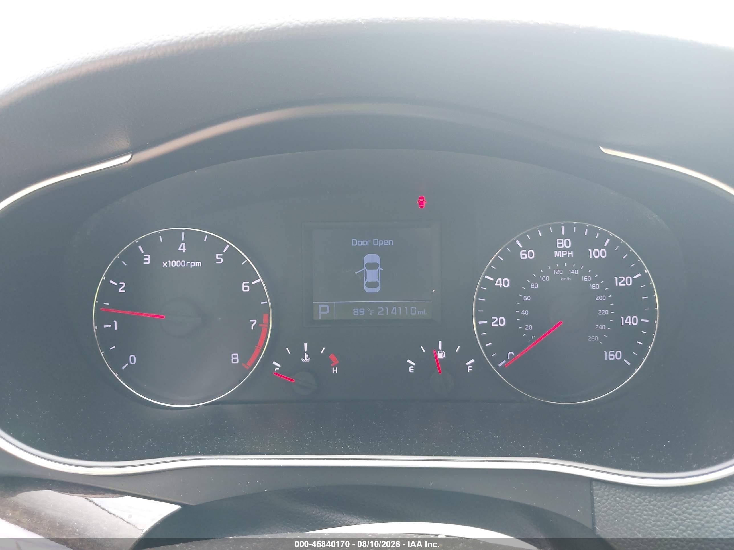 2014 Kia Cadenza Premium Black vin: KNALN4D70E5167494