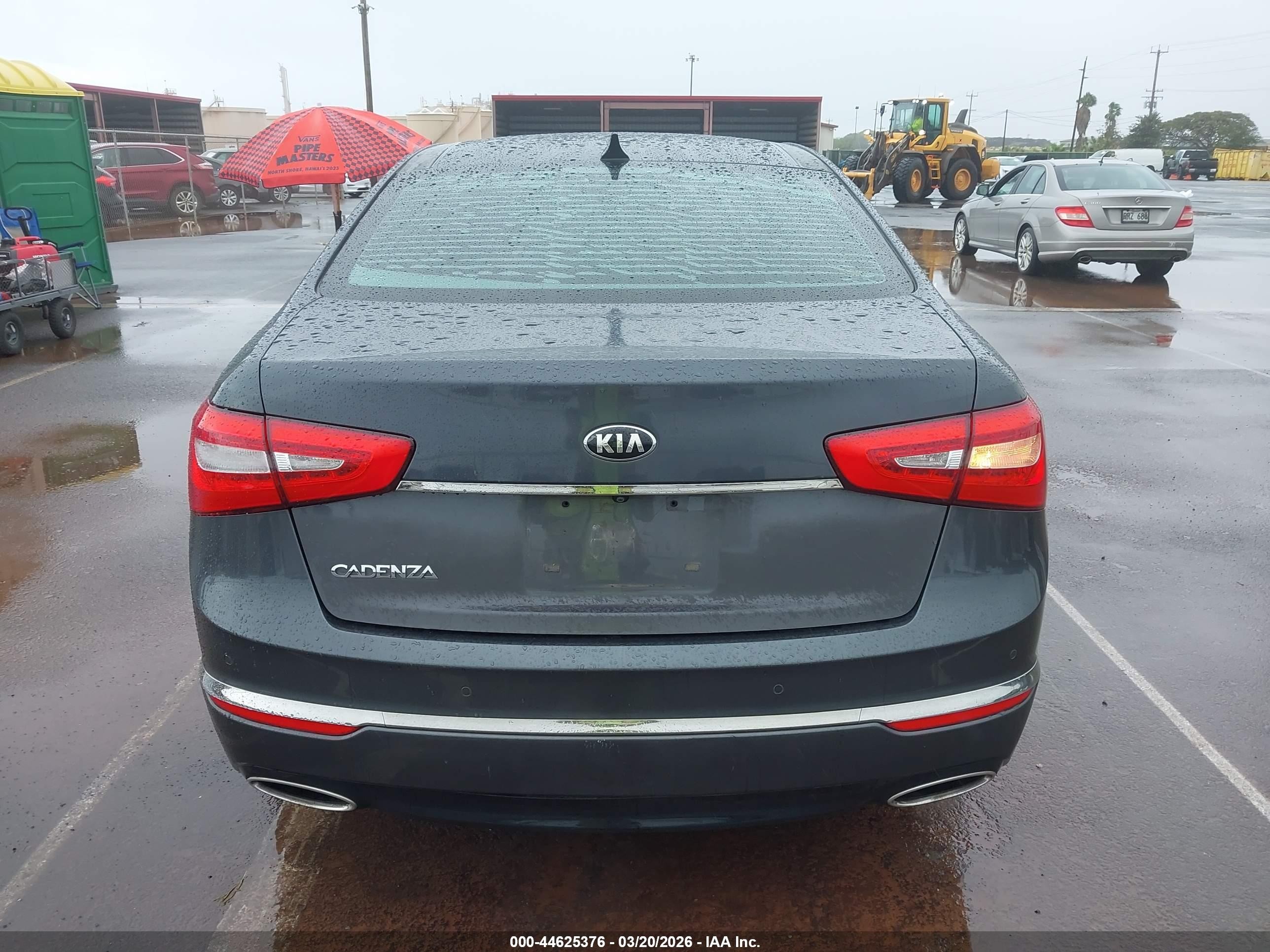 2015 Kia Cadenza Premium Gray vin: KNALN4D70F5176004