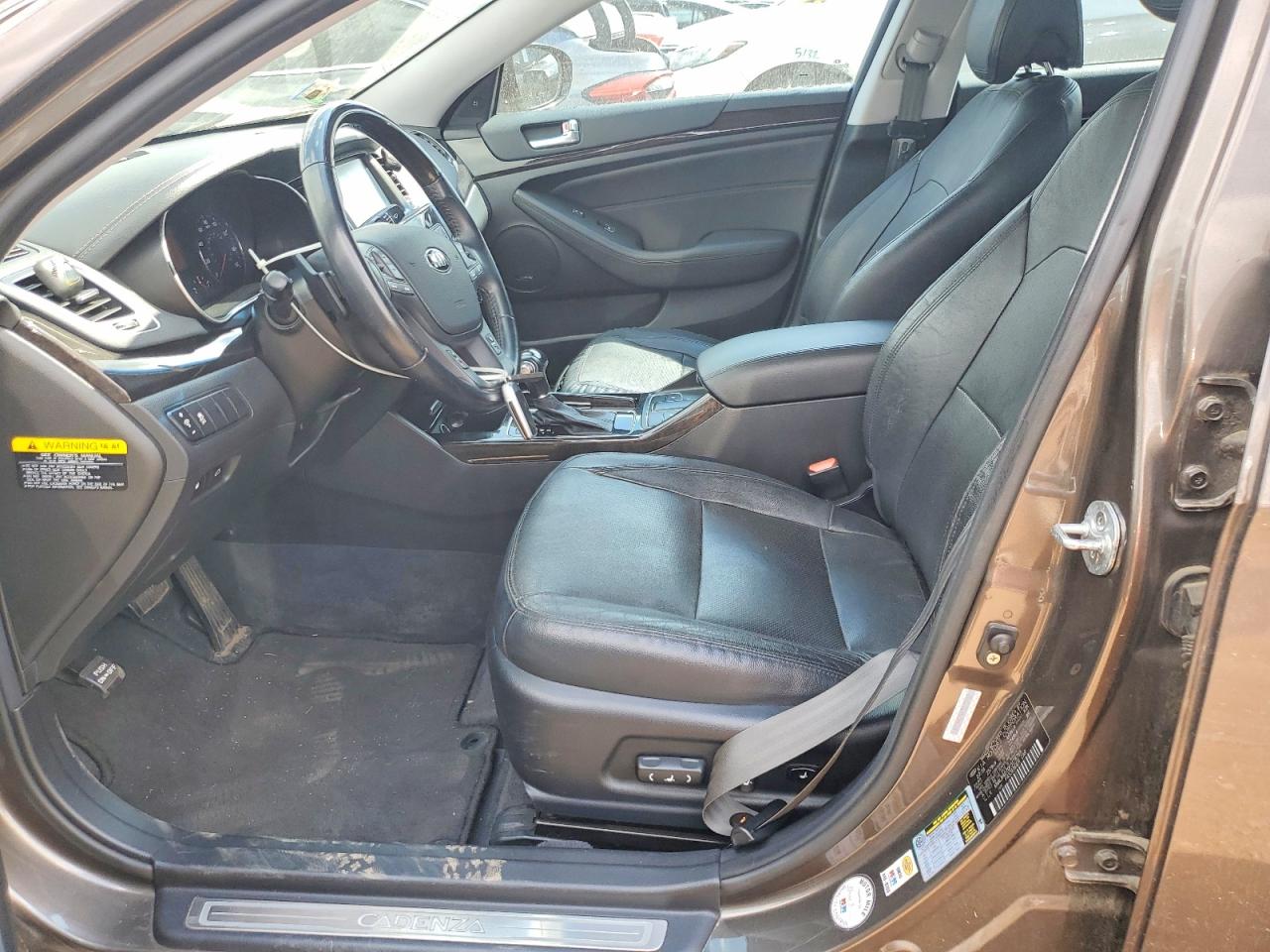 2015 Kia Cadenza Brown vin: KNALN4D70F5178769