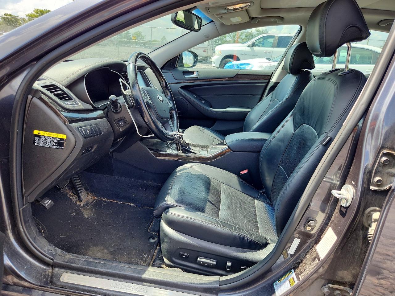 2015 Kia Cadenza Premium Gray vin: KNALN4D70F5197600