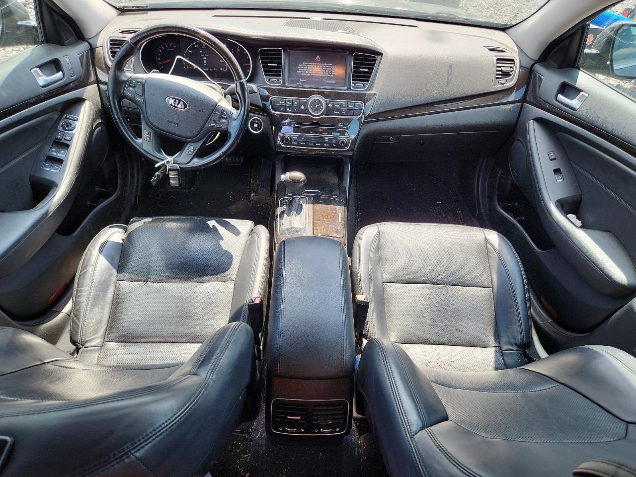 2015 Kia Cadenza Premium Gray vin: KNALN4D70F5197600