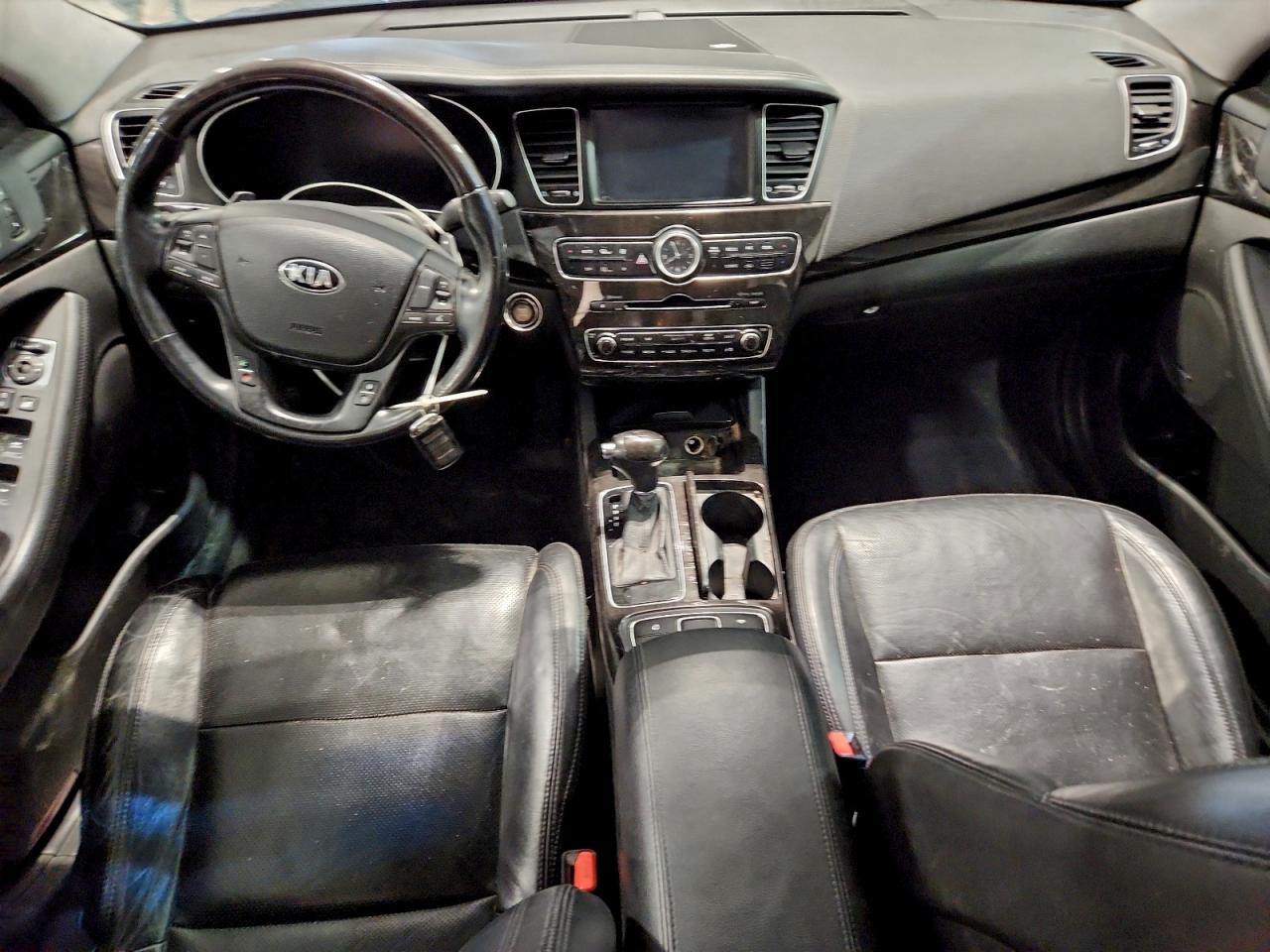 2014 Kia Cadenza Premium Черный vin: KNALN4D71E5139400