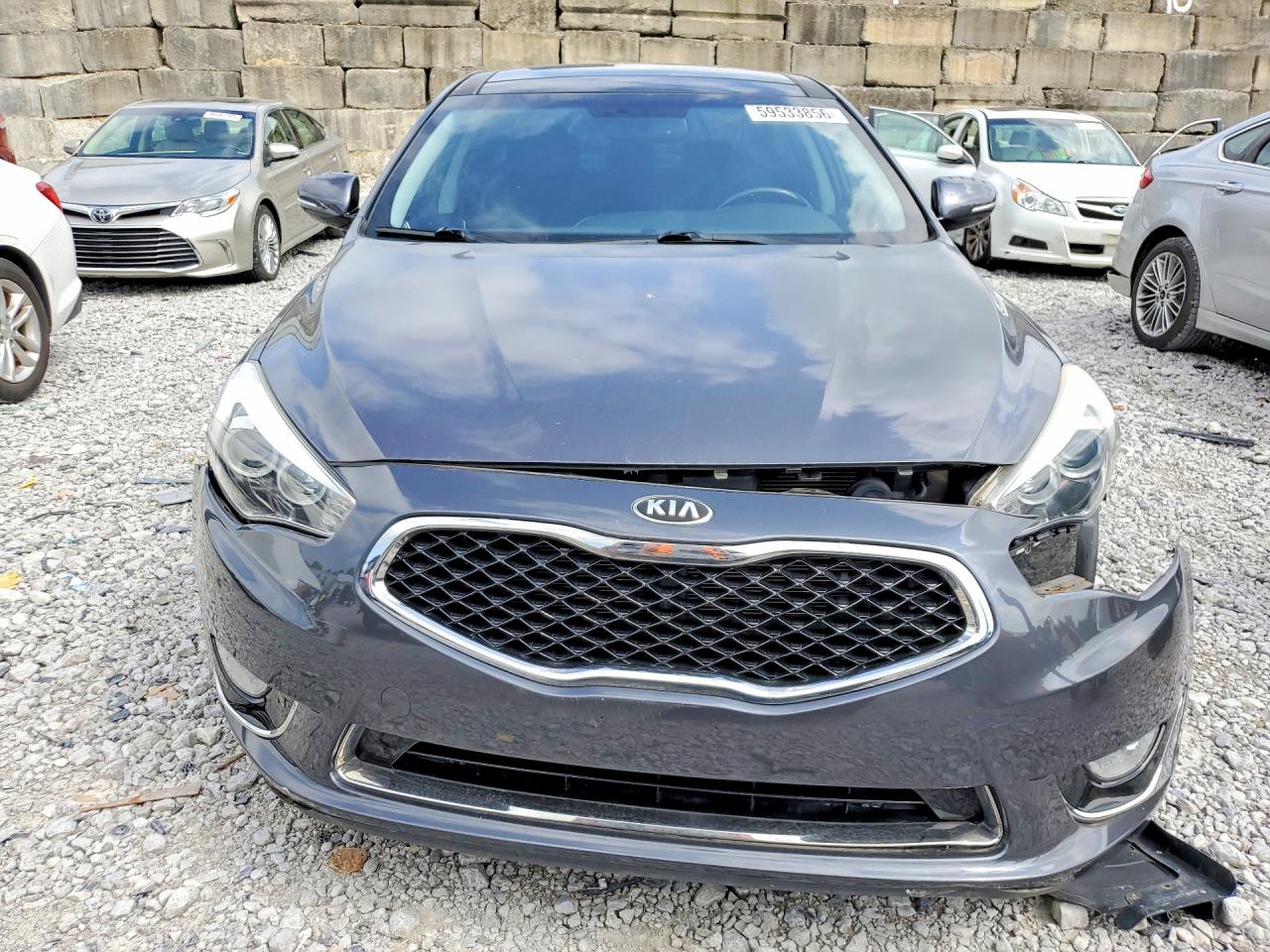 2015 Kia Cadenza Premium Gray vin: KNALN4D71F5173905