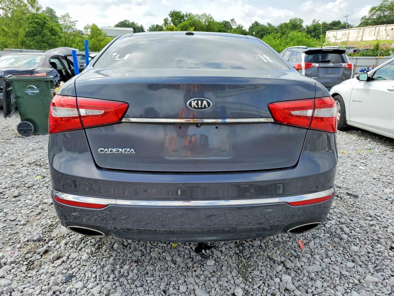 2015 Kia Cadenza Premium Gray vin: KNALN4D71F5173905
