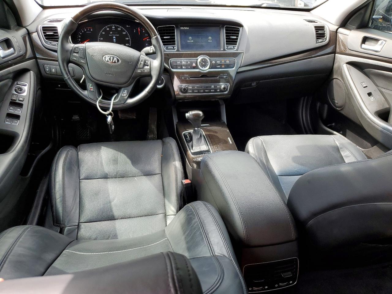 2015 Kia Cadenza Premium Gray vin: KNALN4D71F5173905