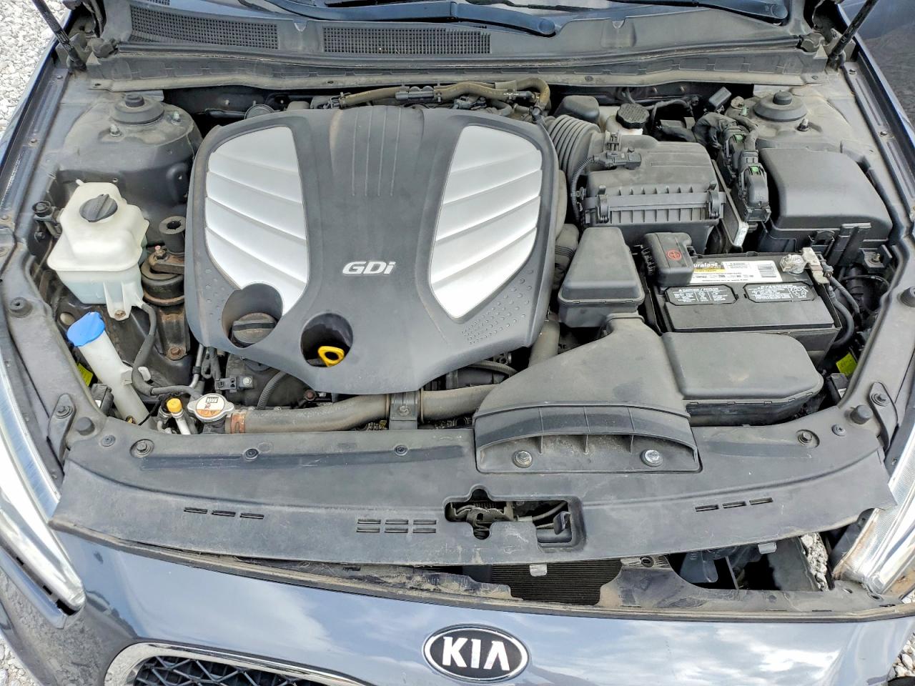 2015 Kia Cadenza Premium Gray vin: KNALN4D71F5173905