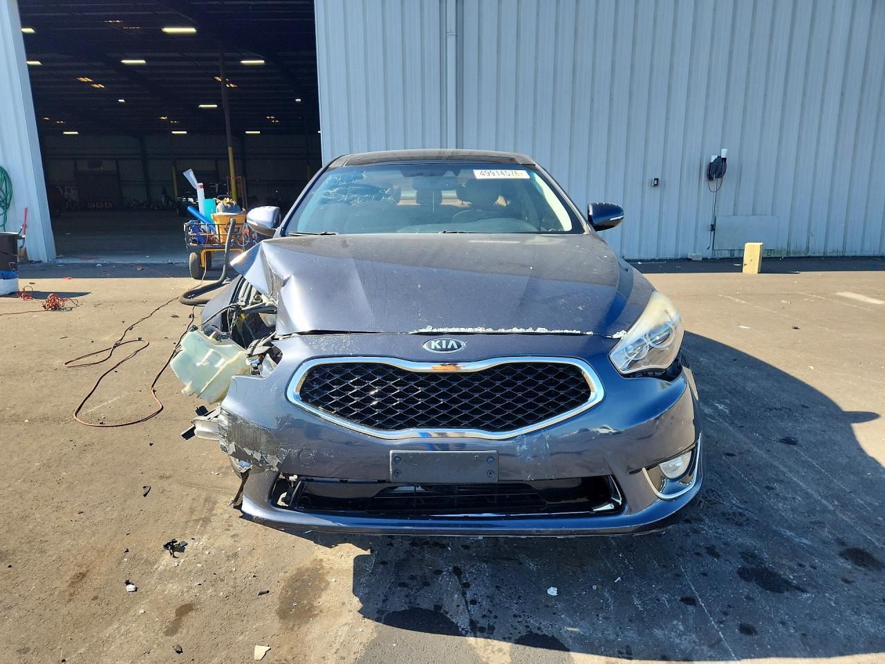2015 Kia Cadenza Premium Charcoal vin: KNALN4D71F5184774
