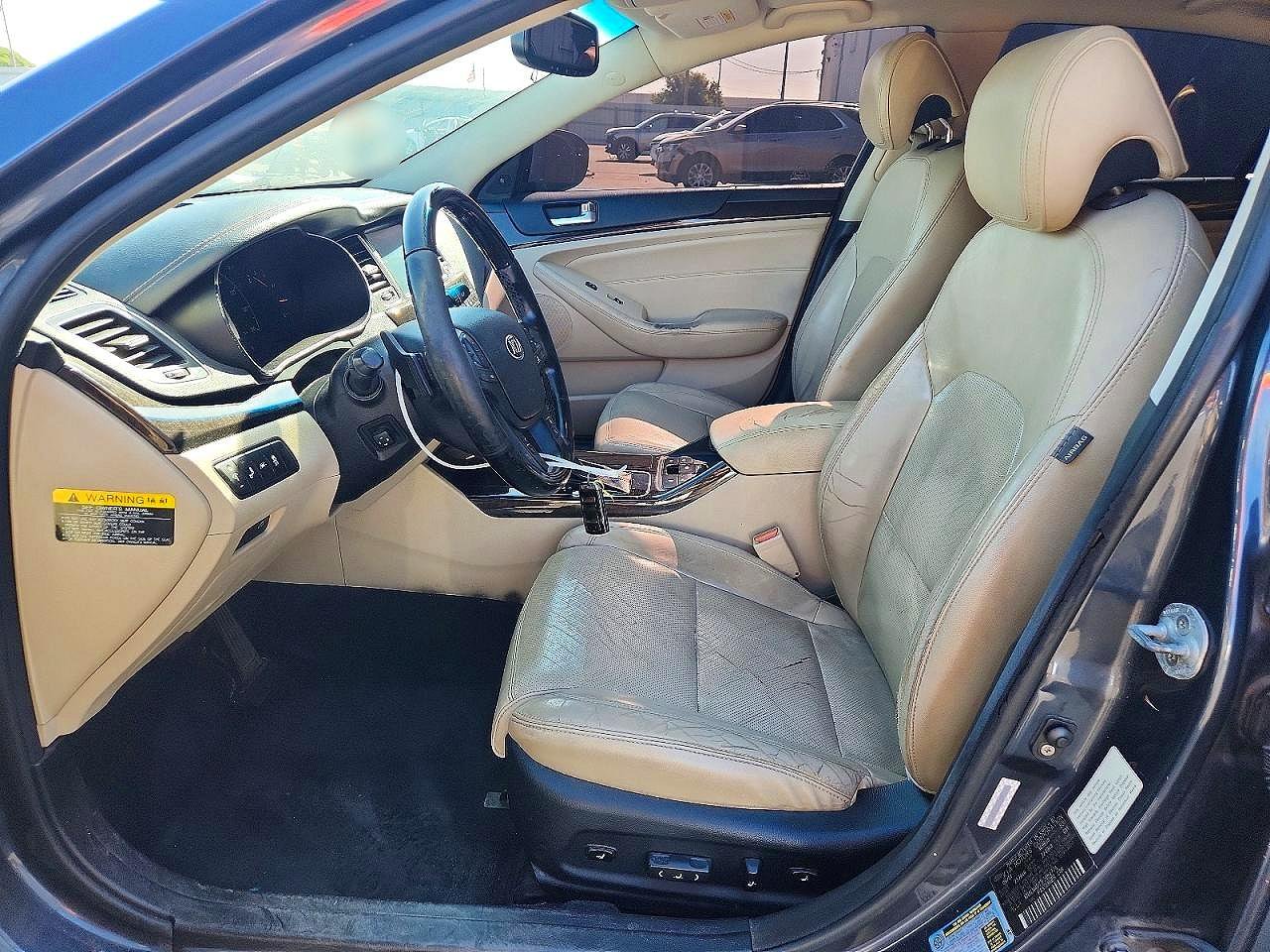 2015 Kia Cadenza Premium Charcoal vin: KNALN4D71F5184774