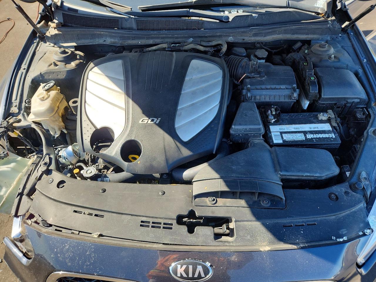 2015 Kia Cadenza Premium Charcoal vin: KNALN4D71F5184774