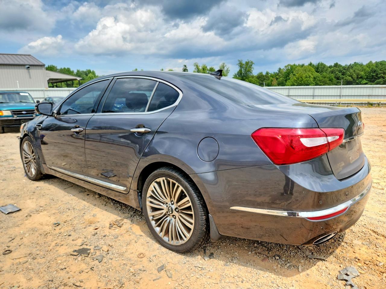 2015 Kia Cadenza Limited Gray vin: KNALN4D71F5193376