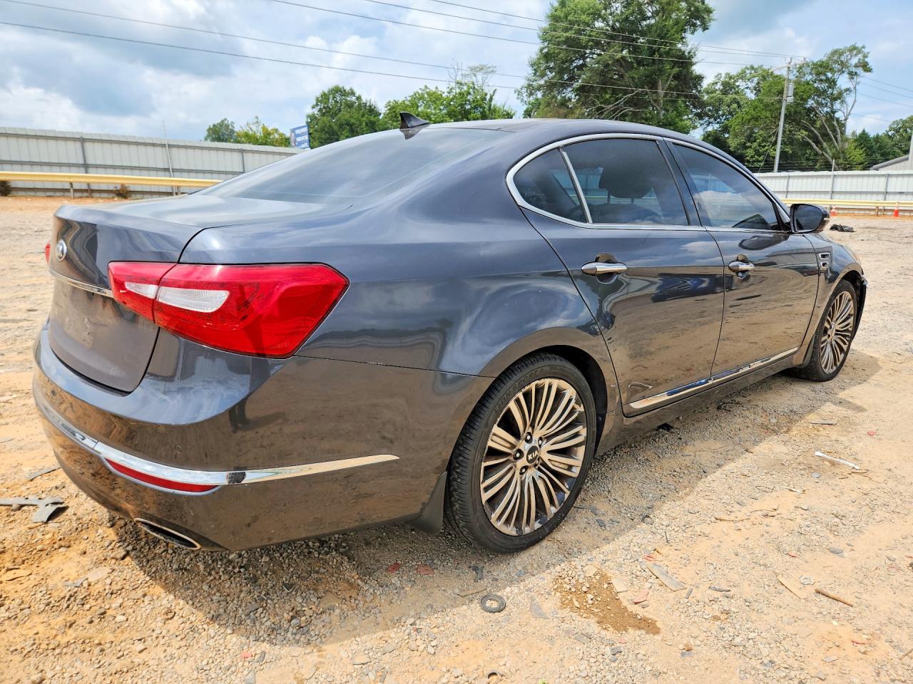 2015 Kia Cadenza Limited Gray vin: KNALN4D71F5193376