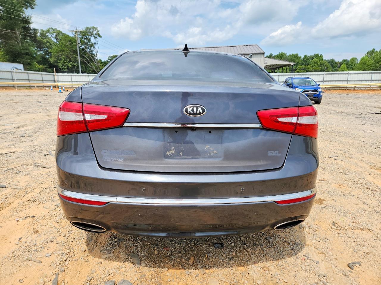 2015 Kia Cadenza Limited Gray vin: KNALN4D71F5193376