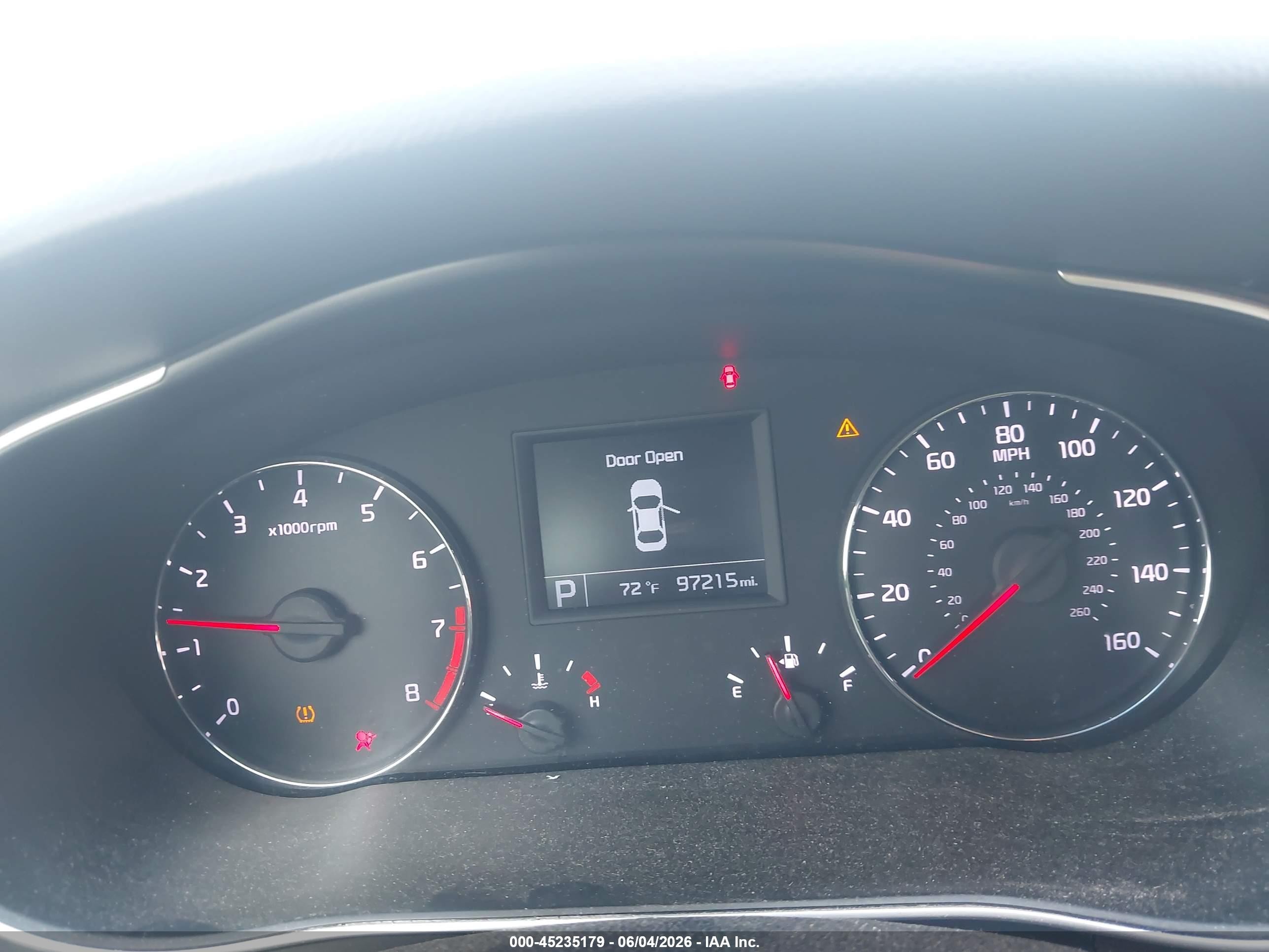 2016 Kia Cadenza Premium Серый vin: KNALN4D71G5217810