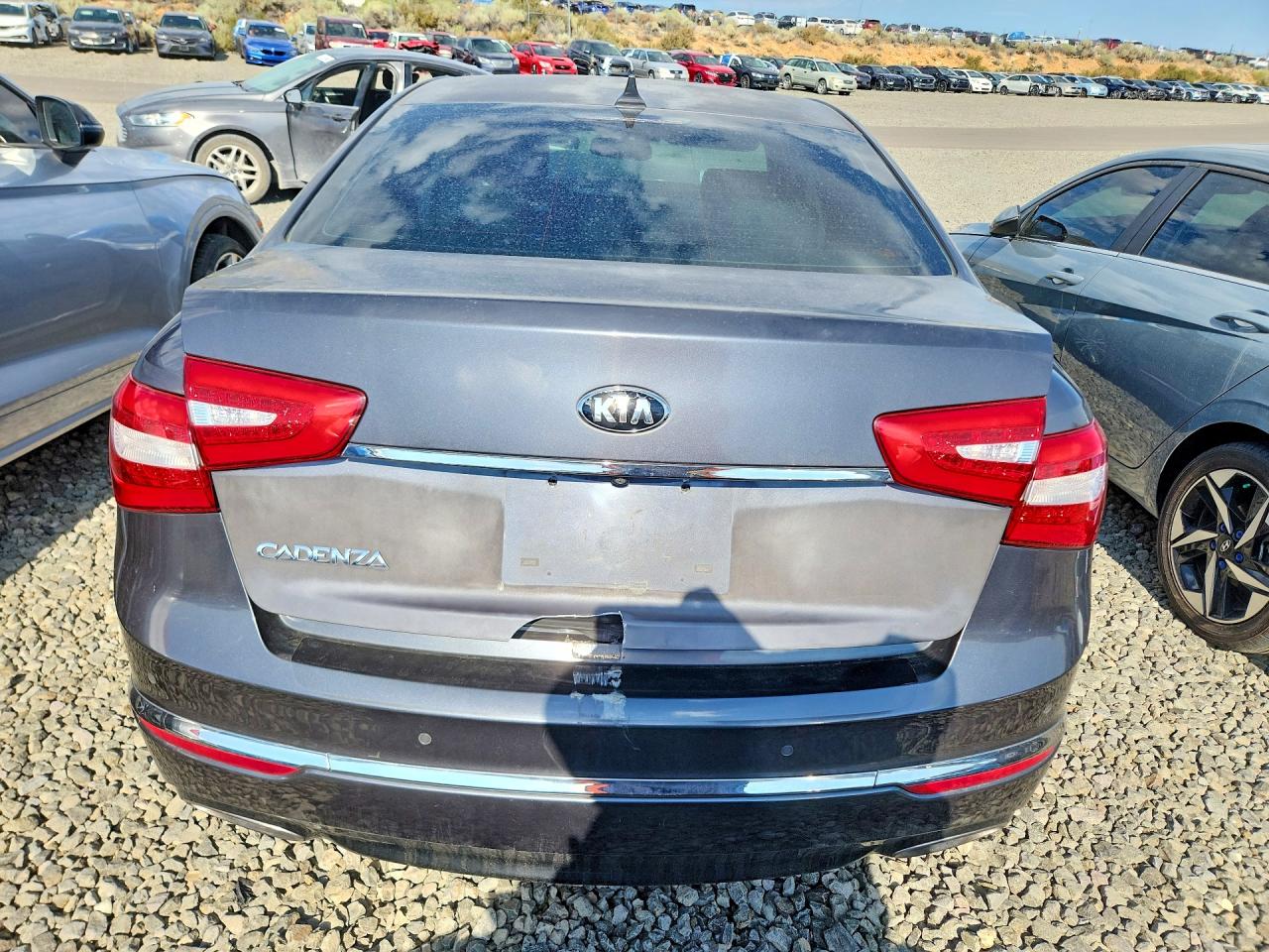 2014 Kia Cadenza Premium Charcoal vin: KNALN4D72E5164158