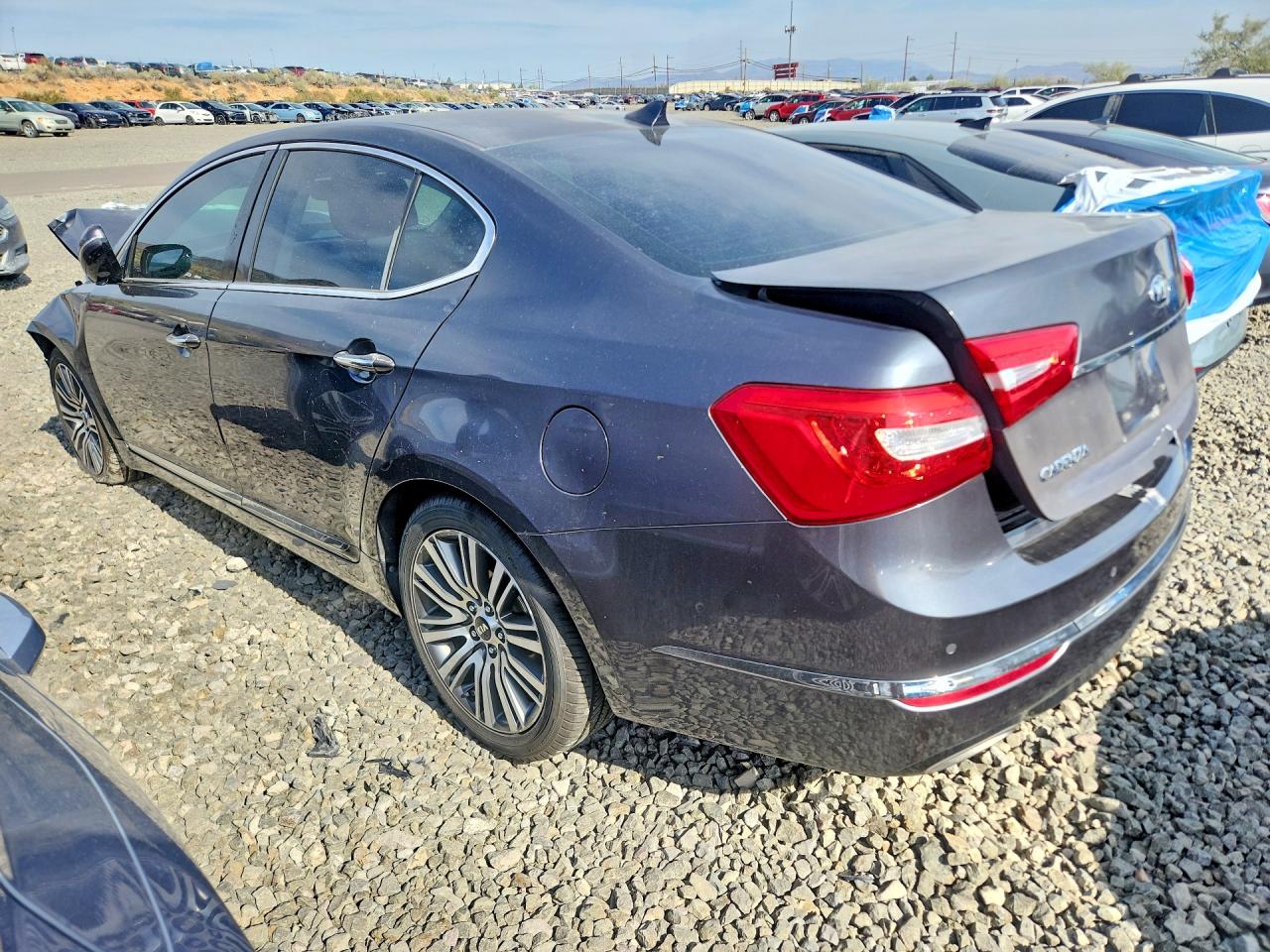 2014 Kia Cadenza Premium Charcoal vin: KNALN4D72E5164158
