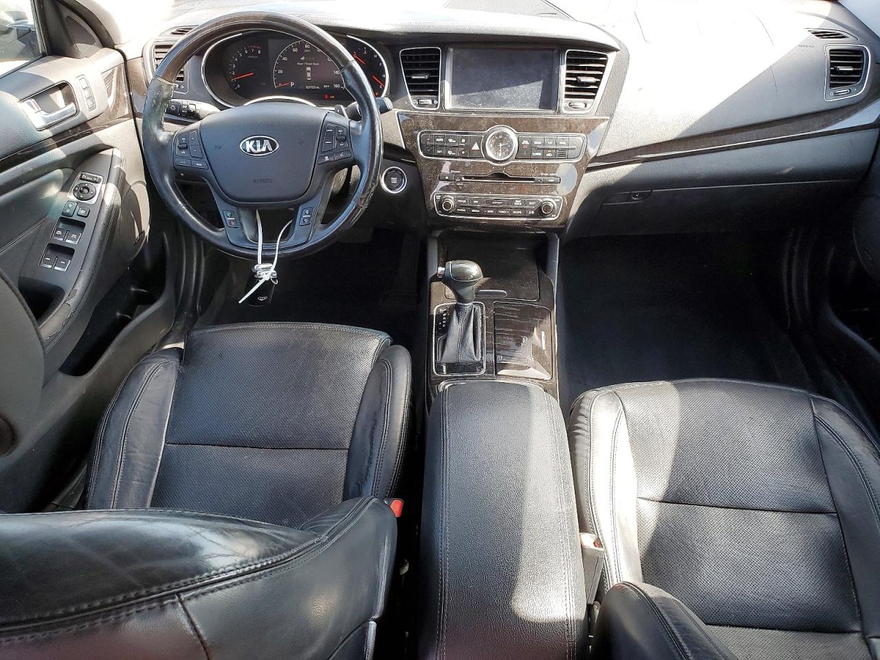 2014 Kia Cadenza Premium Серый vin: KNALN4D73E5130181