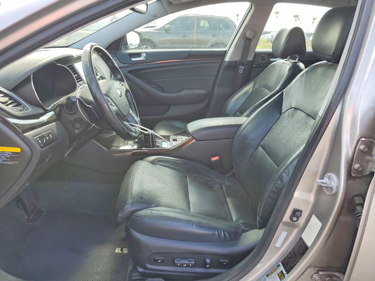 2014 Kia Cadenza Premium Серый vin: KNALN4D73E5130181