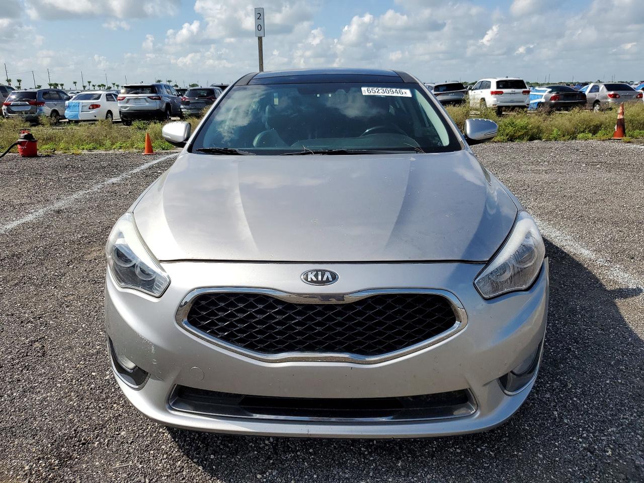 2014 Kia Cadenza Premium Серый vin: KNALN4D73E5130181