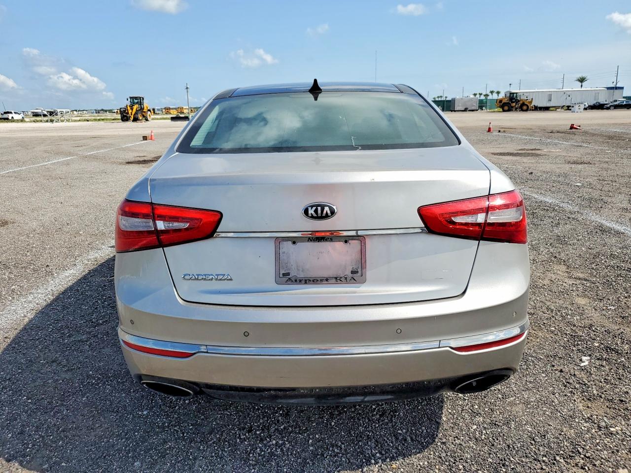 2014 Kia Cadenza Premium Серый vin: KNALN4D73E5130181