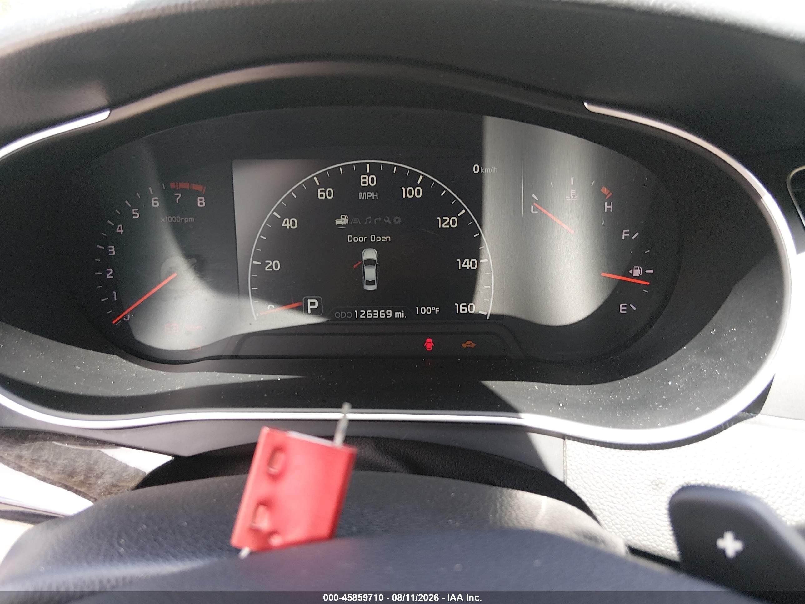 2014 Kia Cadenza Premium Blue vin: KNALN4D73E5135445