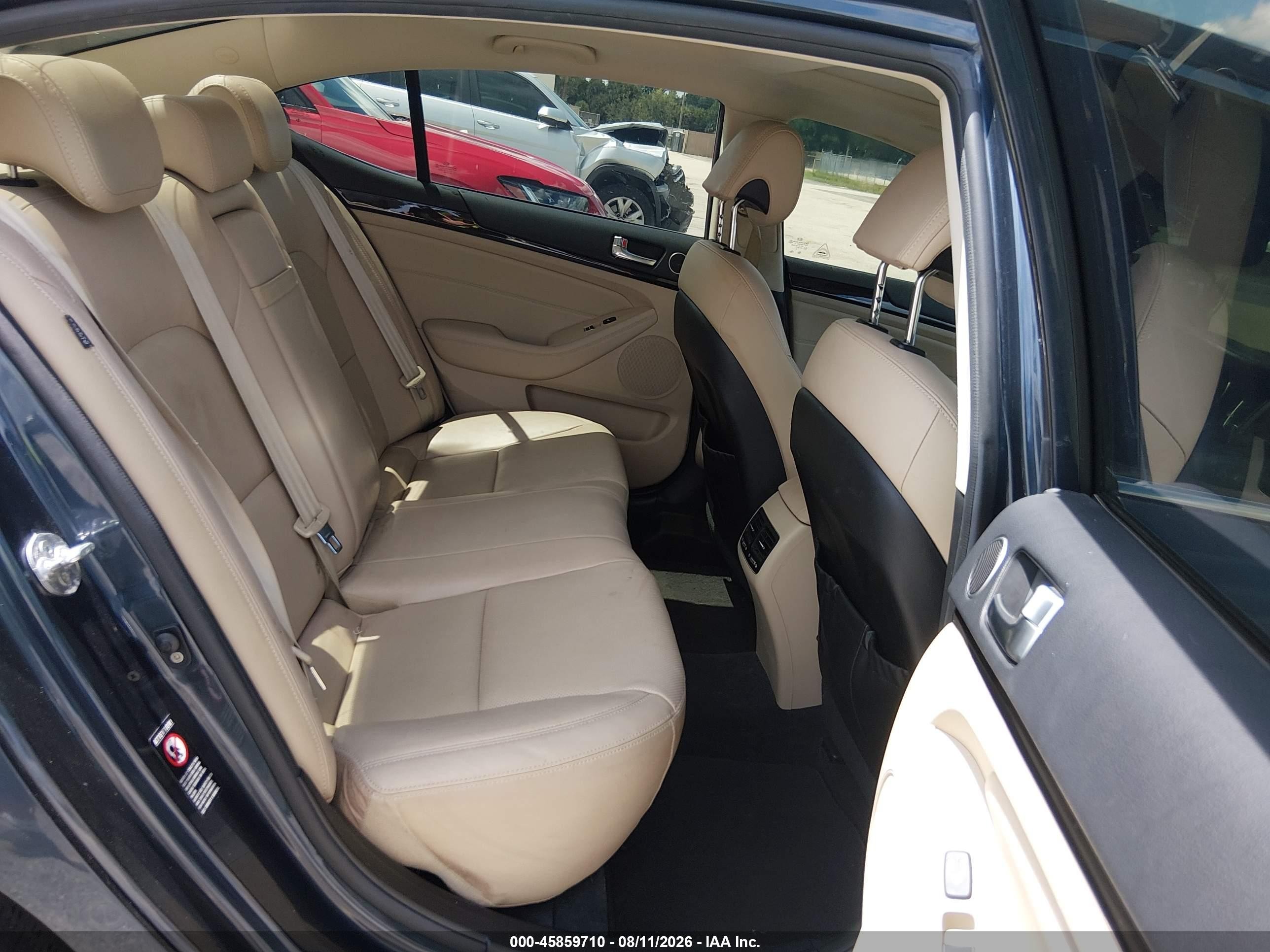 2014 Kia Cadenza Premium Blue vin: KNALN4D73E5135445