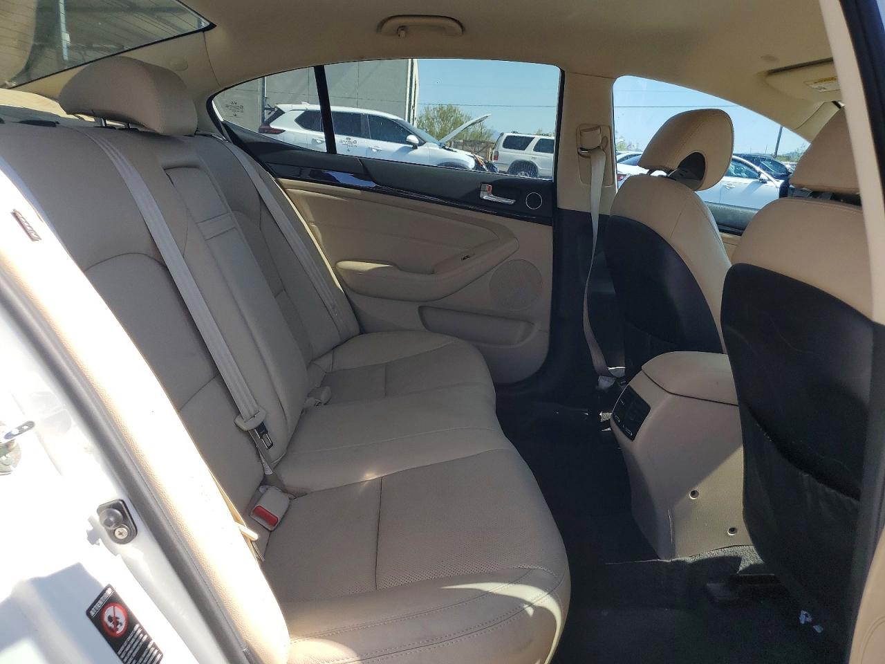 2014 Kia Cadenza Premium Белый vin: KNALN4D73E5137681