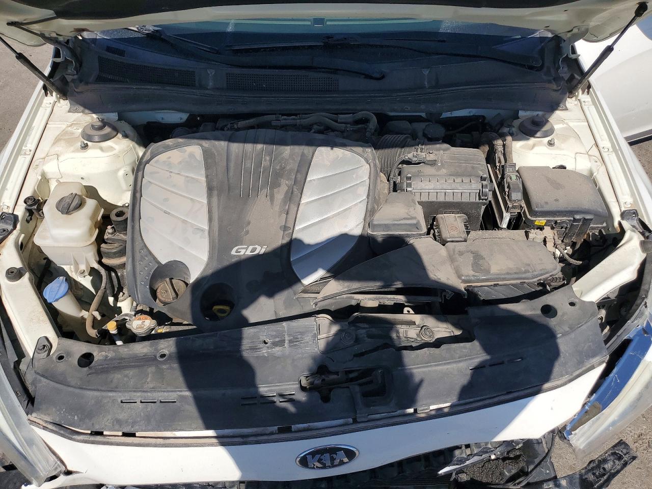 2014 Kia Cadenza Premium Белый vin: KNALN4D73E5137681