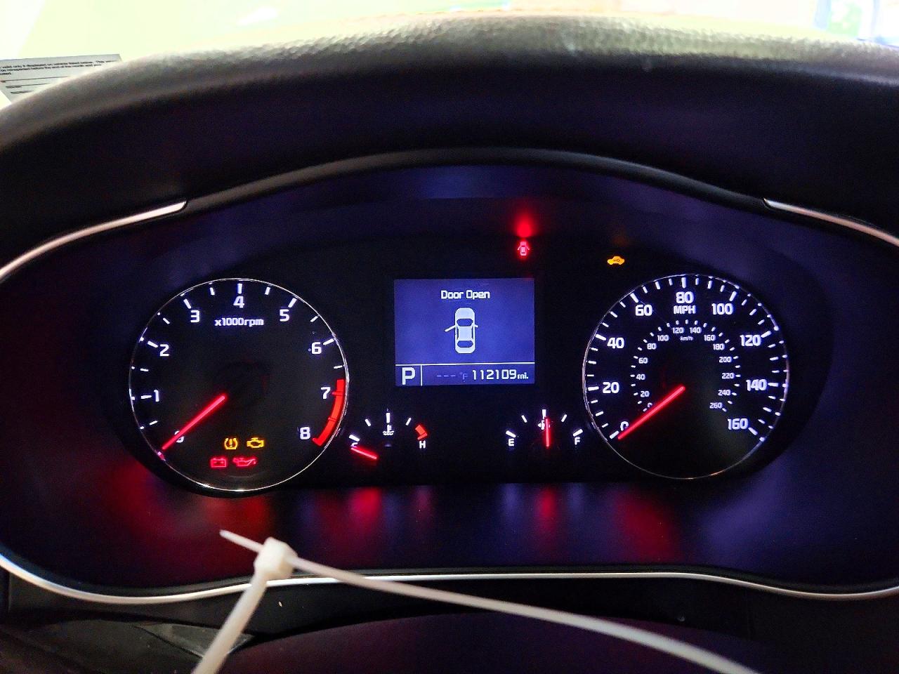 2014 Kia Cadenza Premium White vin: KNALN4D73E5153556