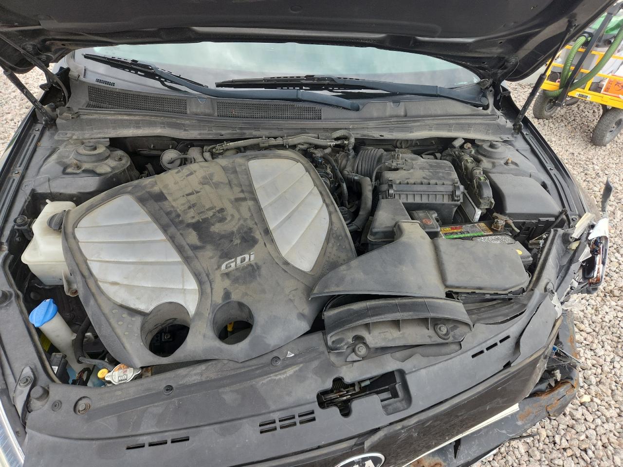 2015 Kia Cadenza Premium Black vin: KNALN4D73F5170617