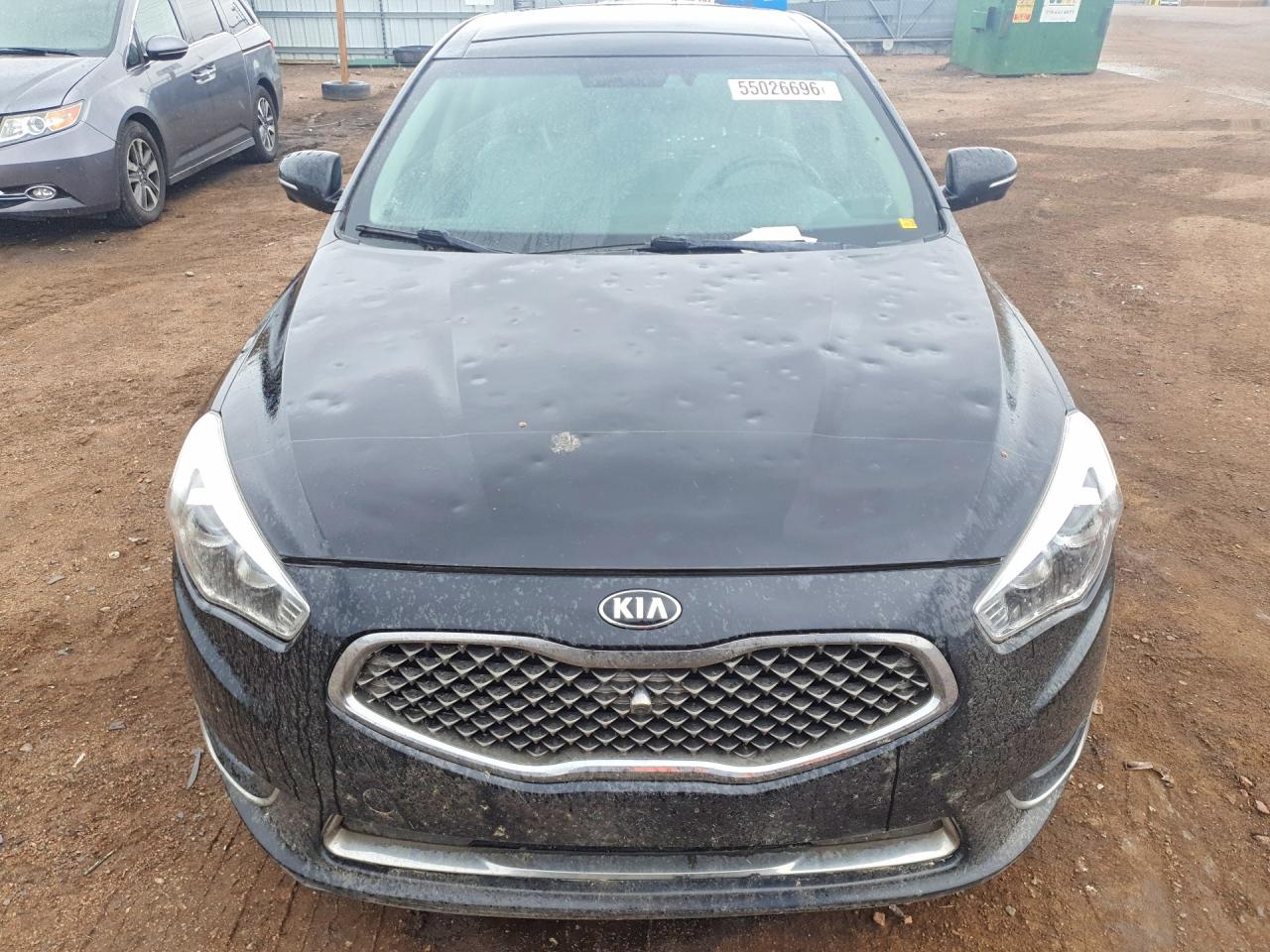 2015 Kia Cadenza Limited Black vin: KNALN4D73F5183061